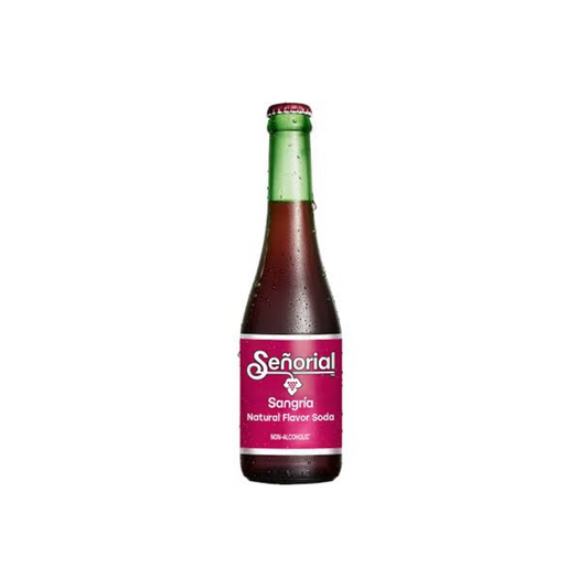 Sangria Senorial Glass Bottle 12 Oz - 24 Pack