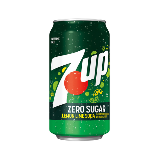7up Lemon Lime Zero Can 12 Oz - 12 Pack