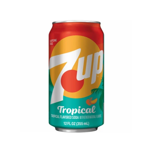 7Up Tropical Can 12 Oz - 12 Pack