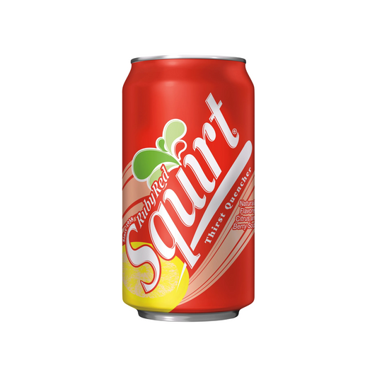 Squirt Ruby Red Can 12 Oz - 12 Pack