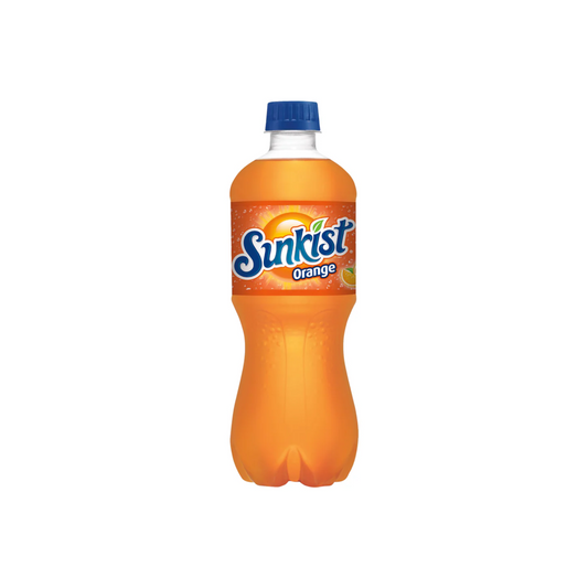 Sunkist Orange Bottle 20 Oz/ 591 ml - 24 Pack