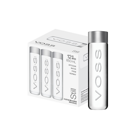Voss Still Water PET Bottle 850 ML - 12 Pack