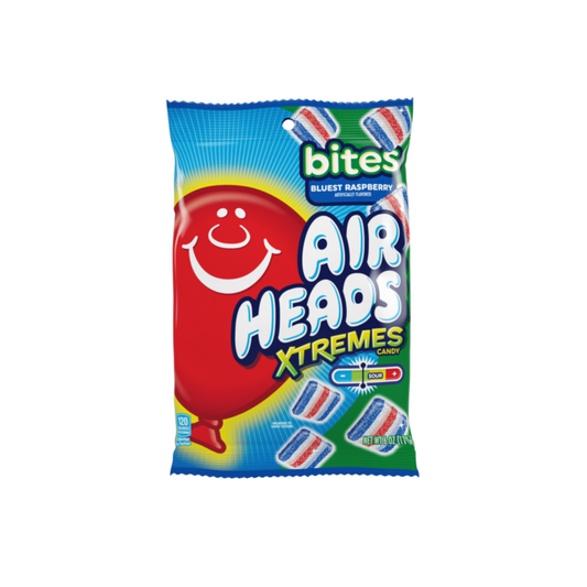 Airheads Xtreme Bites Bluest Raspberry - 12 Pack