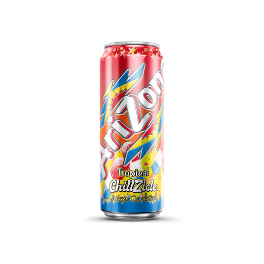 Arizona Tropical Chillzicle Can 22 Oz - 24 Pack