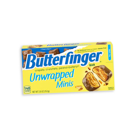 Butterfinger Minis Theatre box 2.8 Oz/ 9 Pack