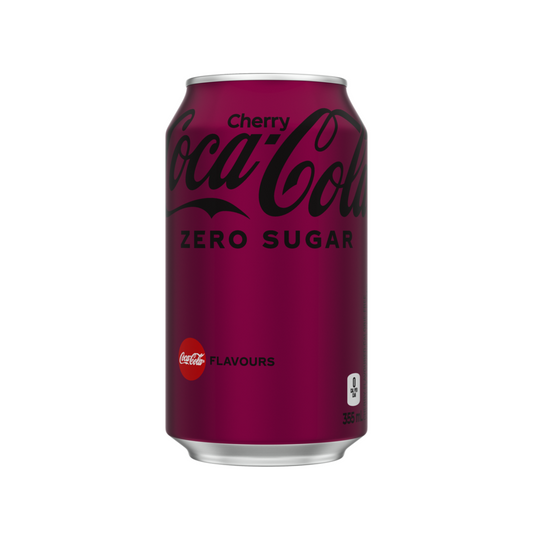 Coca Cola Cherry Zero Can 12 Oz - 12 pack