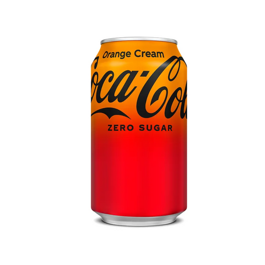 Coca Cola Orange Cream Zero Sugar 12 Oz - 12 Pack