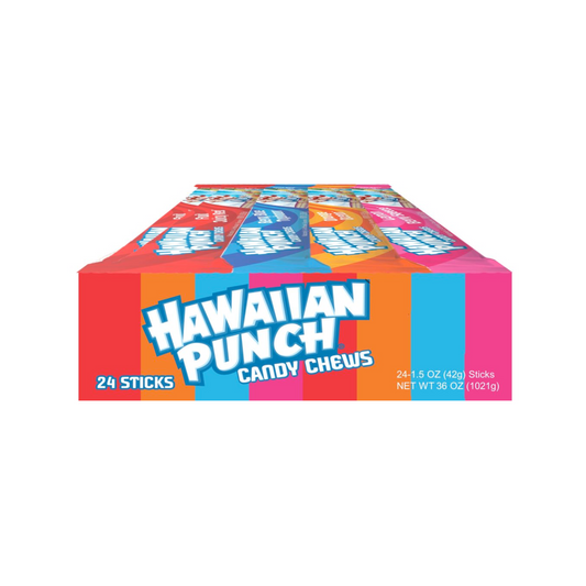 Hawaiian Punch Chews - Assorted 1.5 Oz - 24 Pack