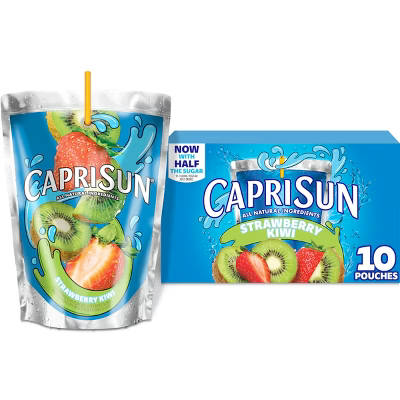 Capri Sun Strawberry Kiwi 6 Oz - 10 Pack
