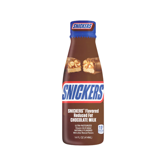 Snickers Chocolate Milk PET 14 Oz - 12 Pack