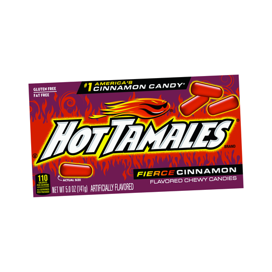 Hot Tamales Theatre Box 4.25 Oz/ 12 Pack