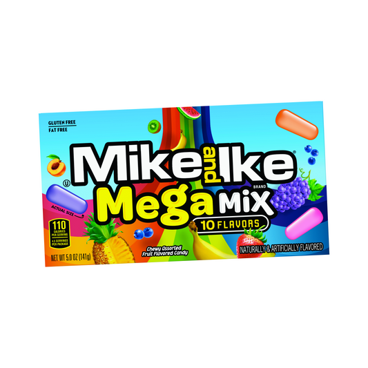Mike & Ike Mega Mix Theatre Box 4.25 Oz/ 12 Pack