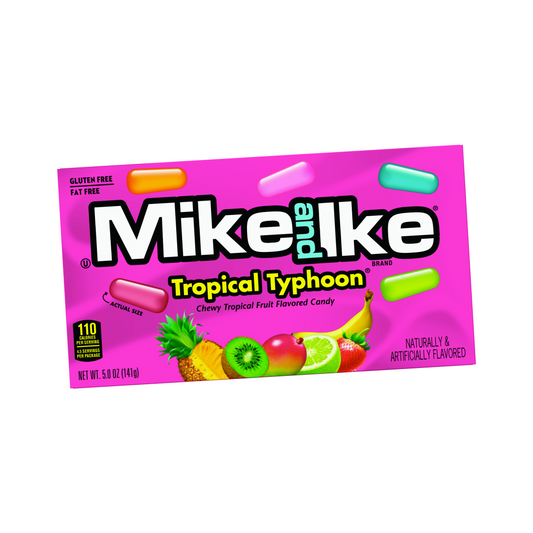 Mike & Ike Tropical Typhoon Theatre Box 4.25 Oz/ 12 Pack