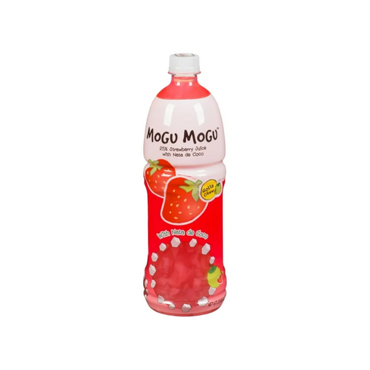 Mogu Mogu Strawberry 1 liter - 12 pack
