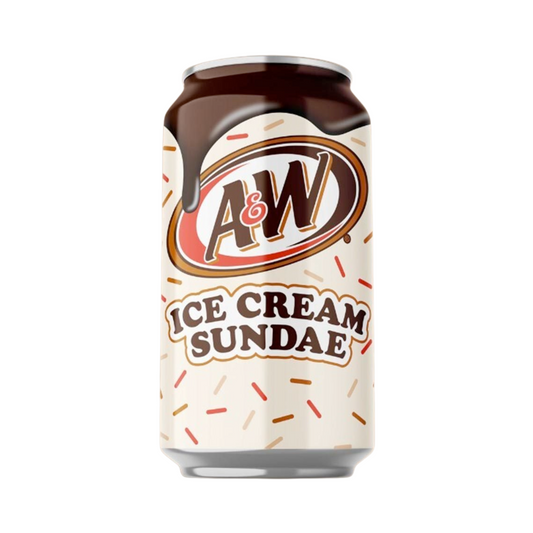 A&W Ice Cream Sundae Can 12 Oz - 12 Pack