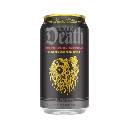 Liquid Death Deathberry Inferno 12 Oz - 24 Pack