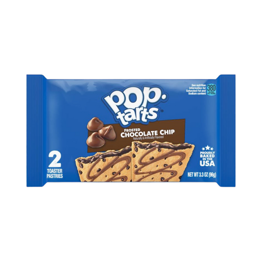 Pop Tarts 2's Frosted Chocolate Chip 3.3 Oz - 6 Pack
