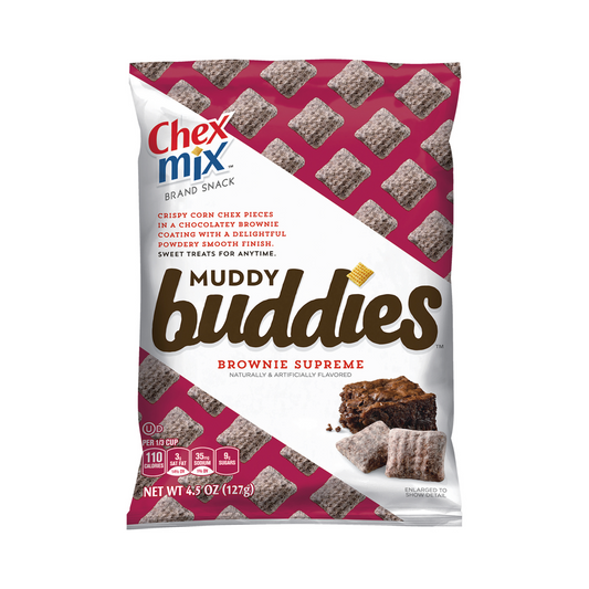 Chex Mix Muddy Buddies Brownie Supreme 4.5 Oz - 7 Pack