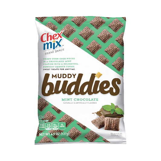 Chex Mix Muddy Buddies Mint Chocolate 4.5 Oz - 7 Pack