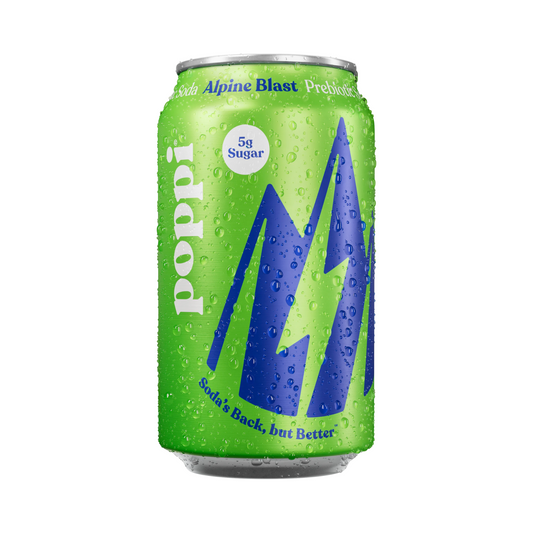 Poppi Alpine Blast Can 12 Oz - 12 Pack