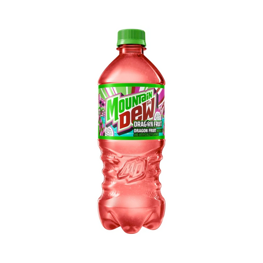Mtn Dew Dragon Fruit PET Bottle 20 Oz - 24 Pack