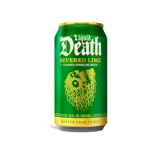 Liquid Death Severed Lime 12 Oz - 24 Pack