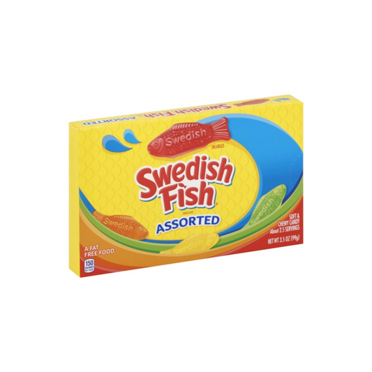 Swedish Fish Theatre Box 3.5 Oz/ 12 Pack