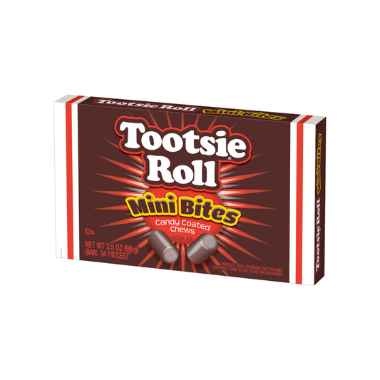 Tootsie Roll Minis Theatre Box 3.5 Oz/ 12 Pack