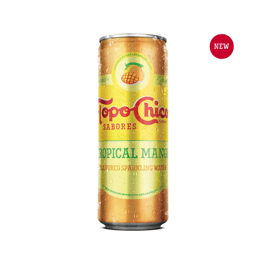Topo Chico Tropical Mango Can 12 Oz - 8 Pack