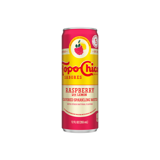Topo Chico Raspberry with Lemon Can 12 Oz - 8